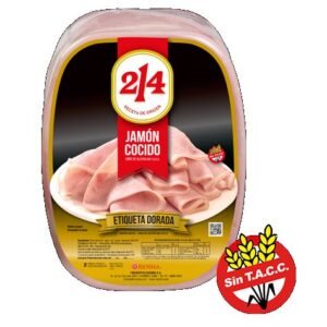 JAMON COCIDO 214 ETIQUETA DORADA