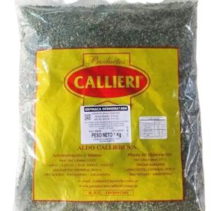 ESPINACA DESHIDRATADA 1KG CALLIERI