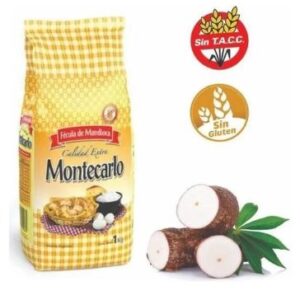 FECULA DE MANDIOCA 1KG MONTECARLO