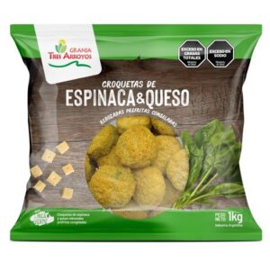 CROQUETA ESPINACA Y QUESO GRANJA TRES ARROYOS