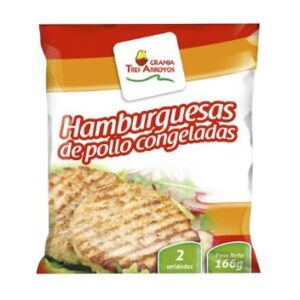 HAMBURGUESA DE POLLO X2 GRANJA TRES ARROYOS