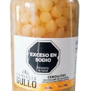 CEBOLLITAS EN VINAGRE 3KG GULLO