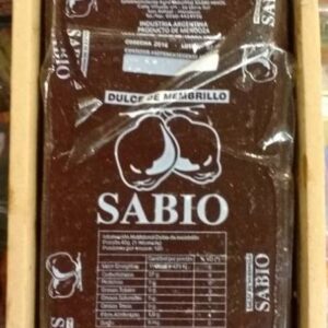 DULCE DE MEMBRILLO 5KG SABIO