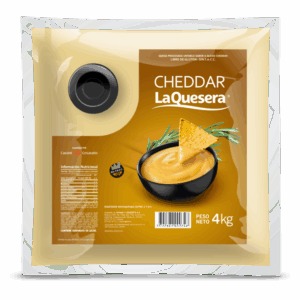 QUESO CHEDDAR POUCH 3KG LA QUESERA