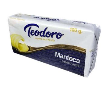 MANTECA 100 GR TEODORO