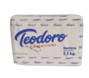 MANTECA 2.5KG TEODORO