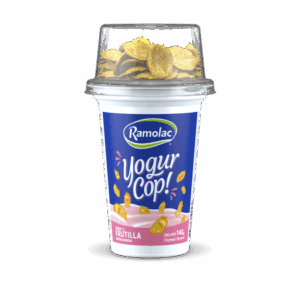 YOGUR FRUTILLA CON CEREALES 140GR RAMOLAC