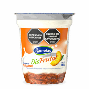 YOGUR DURAZNO COLCHON FRUTA 160GR RAMOLAC